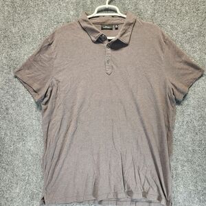 Marc Anthony Polo Shirt Mens Size XL Gray Cotton Short Sleeve Casual Preppy